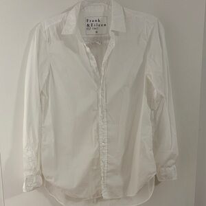 Frank & Eileen Women's White Button-Down Shirt